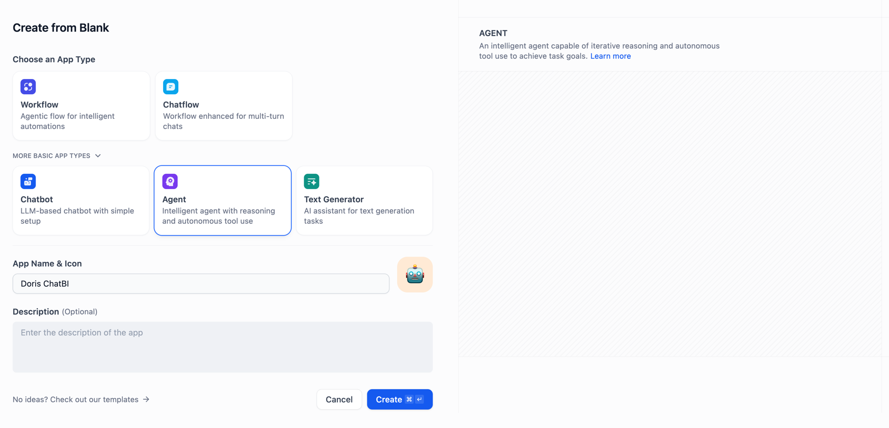 Agent setup
