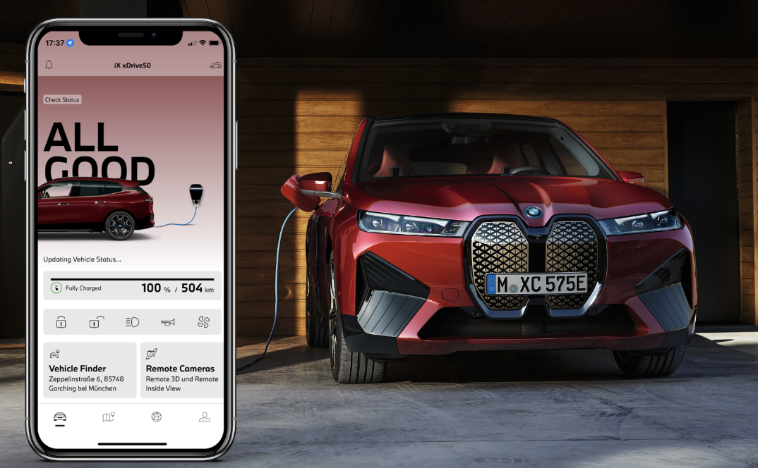 My BMW App 车况首页